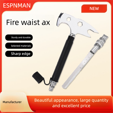 Integrated Forging Fire Axe - Small Hand Axe, Demolition Tool